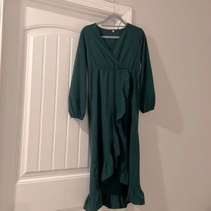 SHEIN, high low girls dress, size 13/14, worn once for Christmas pictures